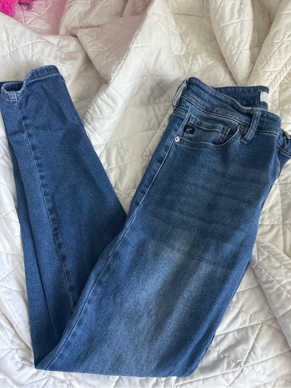 KanCan Women's Skinny Jeans - Blue